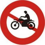 cấm xe mô tô