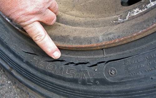 đảm bảo độ an toàn cho lốp xe